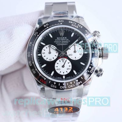 QF Factory Swiss Rolex Daytona Custom Le Mans Daytona Edition 4132 Steel Watch